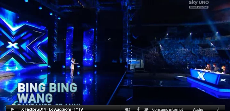 Bing Bing, concorrente cinese a X Factor 8